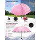 thumbnail image 1 of Sombrilla Mágica con Flores Cambiantes | Paraguas Doble Uso Sol/Lluvia UPF 50+ | Vinilo Negro Térmico 110cm | Portátil Compacta para Mujer | Anti-UV y Impermeable, 1 of 3