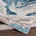 thumbnail image 4 of Surya Tibetan TBT-2329 31 x 91" Runner Fabric Rug in Gray/Dark Blue/Red, 4 of 6