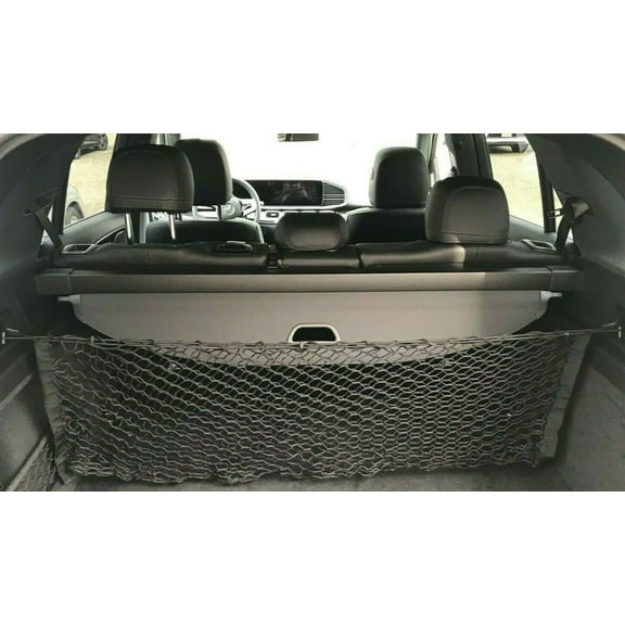 EACCESSORIES EA Trunk Organizer Cargo Net for Mercedes-Benz GLB-Class 2020-2023 – Envelope Style Cargo Net – Premium Mesh Car Trunk Organizer Vehicle Carrier Storage – Compatible with GLB-Class