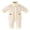 Beige, variant on Jalioing Infant Baby Snowsuit Thick Thermal Long Sleeve Stand Collar Fleece Rompers Winter Clothes Zipper Jumpsuit
