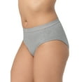 thumbnail image 5 of Kindly Yours Women’s So Comfy Rib High Leg Brief, 2-Pack, Sizes XS-XXXL, 5 of 8