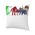 thumbnail image 2 of Funda de almohada súper suave Garten Of BanBan con cremallera para dormitorio, sofá, sillón, fundas de almohada mullidas y acogedoras para todas las estaciones, almohada cuadrada, 2 of 8