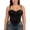 #0216-Black, variant on POUNOO Womens Mesh Corset Tops Slim Fit Spaghetti Strap Mesh Boned Structure Casual Tops Party Style Bustiers Gift