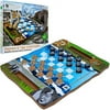 Zoo Animal Wood Checkers - Tiger and Elephant