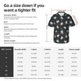 thumbnail image 5 of Pofeuu Turtle Print Hawaiian Shirt for Men Sleeves Casual Button Down Summer Beach Dress Shirts T-Shirts,Medium, 5 of 7