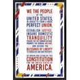 thumbnail image 1 of Les États-Unis d'Amérique - Préambule de la Constitution, 1 of 4