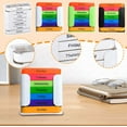 thumbnail image 2 of Weekly Pill Organizer, 7-Layer Multi-Compartment Pill Storage Box, Weekly Medicine Box for AM/PM/Nightly for Home Office Travel, Home Supplies, Home Decor, Convenient For Busy People And The Elderly, 2 of 12