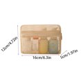 thumbnail image 3 of Tdxkok 3D Mesh Storage Bag Portable Breathable Travel Sundries Organizer Transparent Storage Pouch 10.63*8.66*2.17IN C, 3 of 7