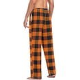thumbnail image 5 of Top-kevin Thanksgiving Plaid Men's Pajama Pants Sleepwear Pajama Pant with Pockets Lounge Pajama Bottoms for Men, 5 of 14