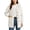 Beige, variant on Staron Fall Winter Vests for Women Casual Sleeveless Solid Crew Neck Loose Comfy Basic Outerwear Warm Faux Fur Lightweight Fashion, Army Green L