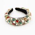 thumbnail image 1 of Diadema barroca con diamantes de imitación, diadema acolchada ancha, diademas adornadas con cuentas de cristal para mujeres y ni?as, tocado de fiesta de princesa Vintage, aro para el pelo para Bir LingWen 8390605703645, 1 of 1