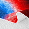 thumbnail image 5 of Erosebridal Modern Game Controller Bed Spread Queen for Boys Men, Red Blue Lightning Queen Coverlet Set, 3 Pieces, 5 of 7