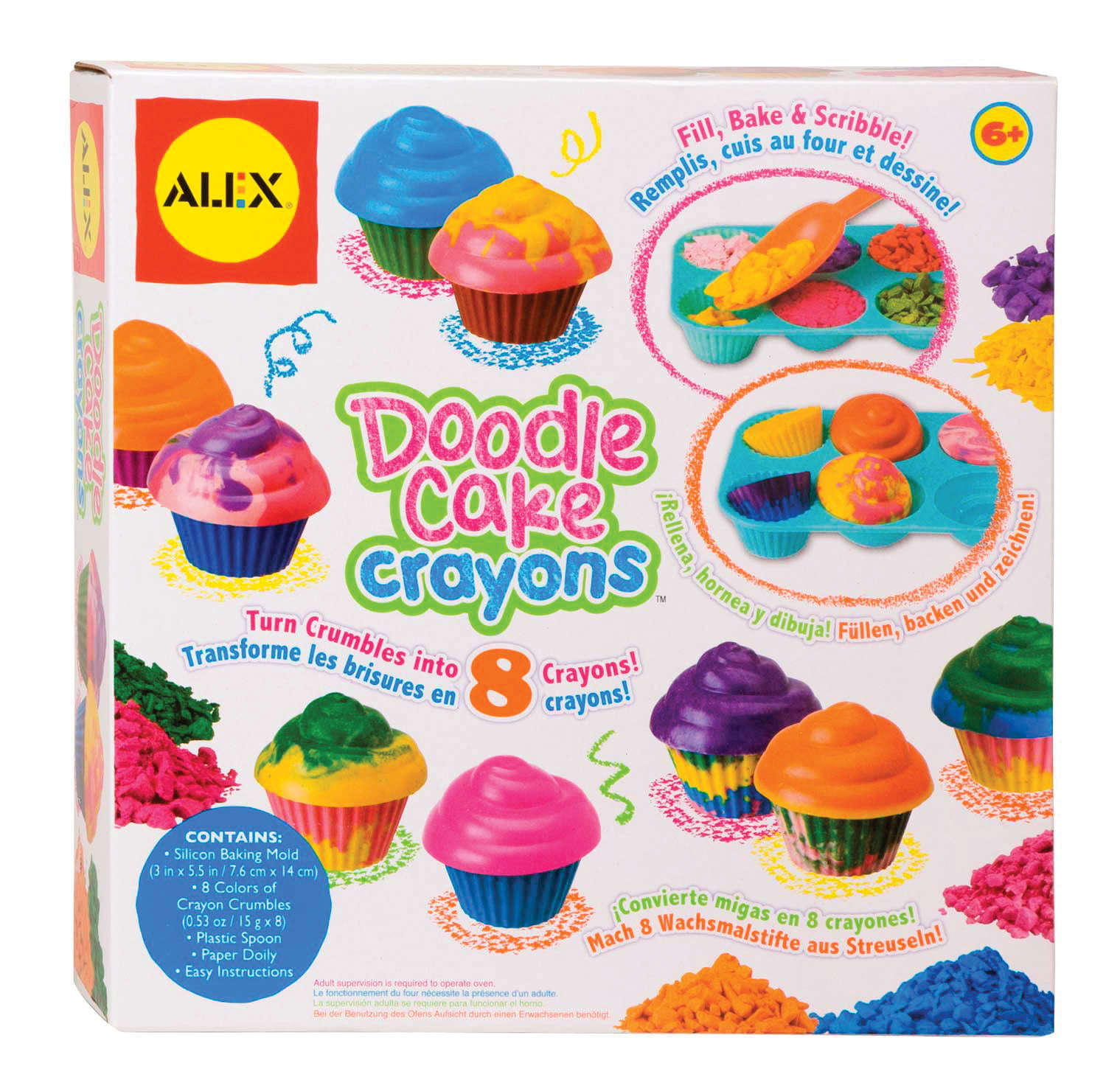 Kids Children Make Your Own Dough Cupcakes,Ice Cream Molding Craft Sets,GIFT SET 