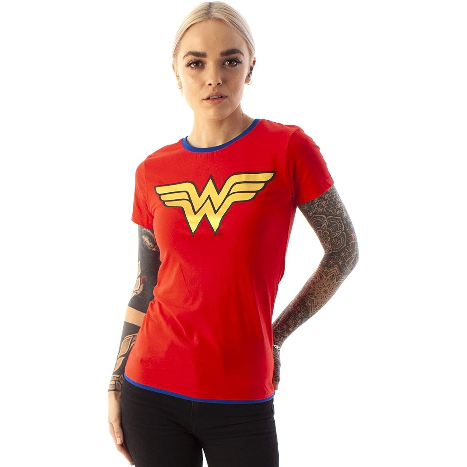 Wonder Woman Womens Logo T-Shirt 