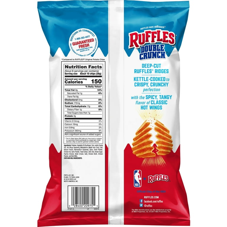Ruffles hot online wings