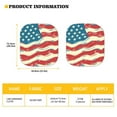 thumbnail image 3 of Jeiento Featured Flag Sunshade Visor Windshield Sunshade Car Front Sunshade Blocks Sun Visor Easy to Install Sun Shade for UV Protection Removable Automotive Accessories, 3 of 7