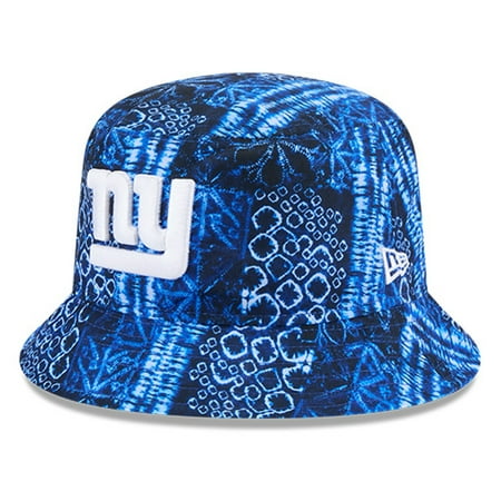 Men s New Era Royal New York Giants Shibori Bucket Hat