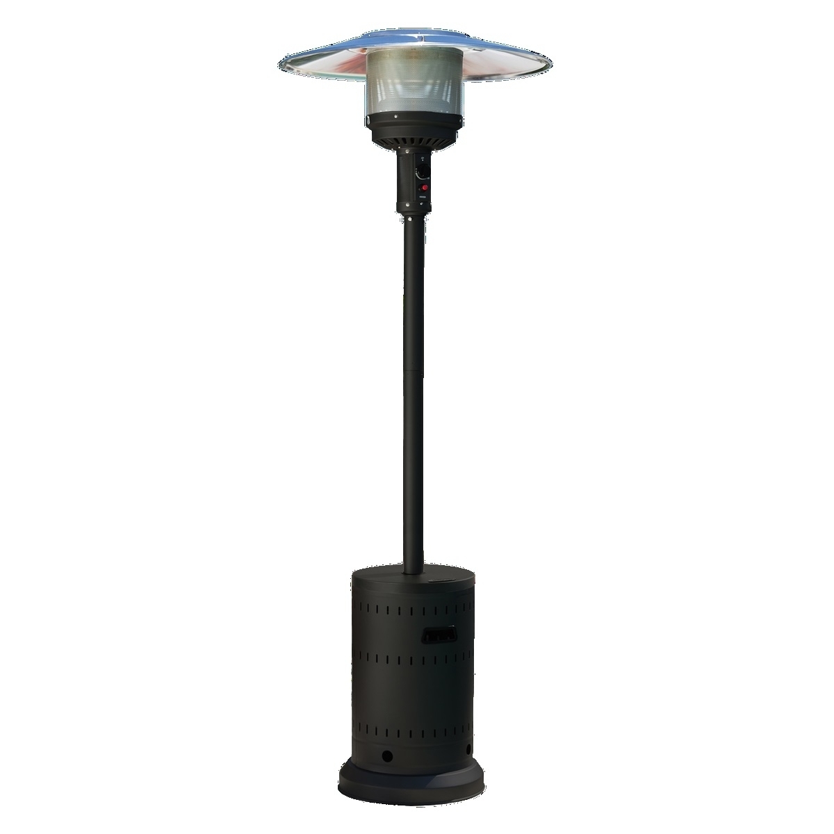 SereneLife 900W Infrared Patio Heater - Electric, With Remote, IP44 Weatherproof, For Outdoor/Indoor Use