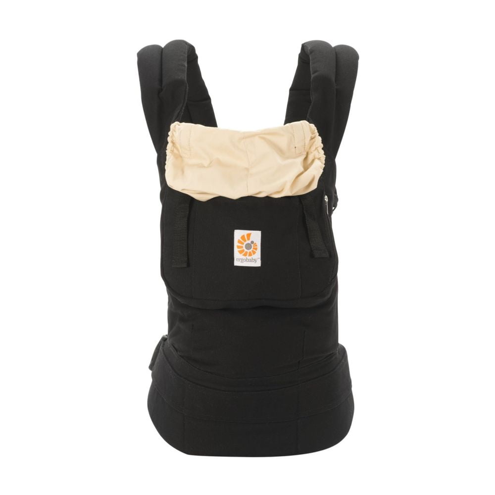 black and tan ergo carrier