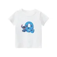 thumbnail image 3 of Nueva camiseta de algodón con letras ABCD de Stitch para niños, camisetas con combinación de nombres para niñas y niños, camisetas de dibujos animados Kawaii, ropa informal para niños, 3 of 5