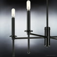 thumbnail image 5 of Luxury Contemporary Chandelier, 10.375H x 22.875W, with French Country Style, Midnight Black, UHP4242 by Urban Ambiance, 5 of 5