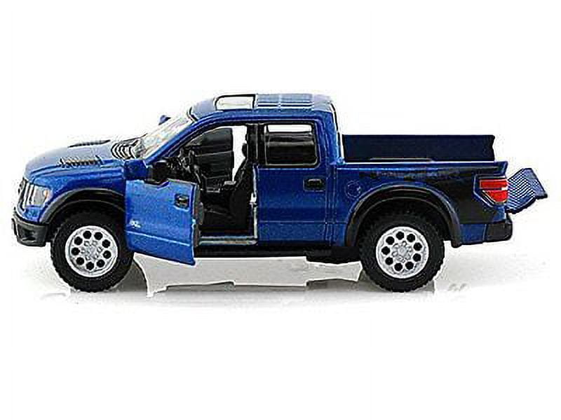 Kinsmart Set of 4: 5" 2013 Ford F-150 SVT Raptor SuperCrew 1:46 diecast model
