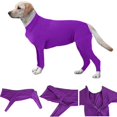 thumbnail image 1 of AMERTEER Post Operative Protection Long Sleeves Bodysuit Jumpsuit For Dogs  E Collar Alternative For Recovery, 1 of 7