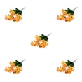 thumbnail image 1 of Monstrate 3x Iris simulado Japonica Decoraciones para el hogar color naranja, 1 of 6