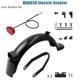 thumbnail image 2 of Electric Scooter Accessory Kit - Rear Fenders, Taillight, Warning Lamp, Thumb Throttle, Protective, 2 of 5