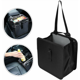 thumbnail image 1 of Cubo de basura para coche, bolsa de basura colgante, papelera de reciclaje, tela Oxford impermeable, a prueba de fugas, para almacenar basura, bebidas, etc. (negro 1pc) L 27.5*27.5*14.5cm TUNC Sencillez, 1 of 5