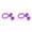 Purple, variant on Elastic Rope 10 lbs 11.61 Inch for Upper Body Workout, Adjustable Resistance Band for Chest Back Shoulder Training, Physical Therapy Pull Rope for Yoga Pilate, Strength Training, Blue