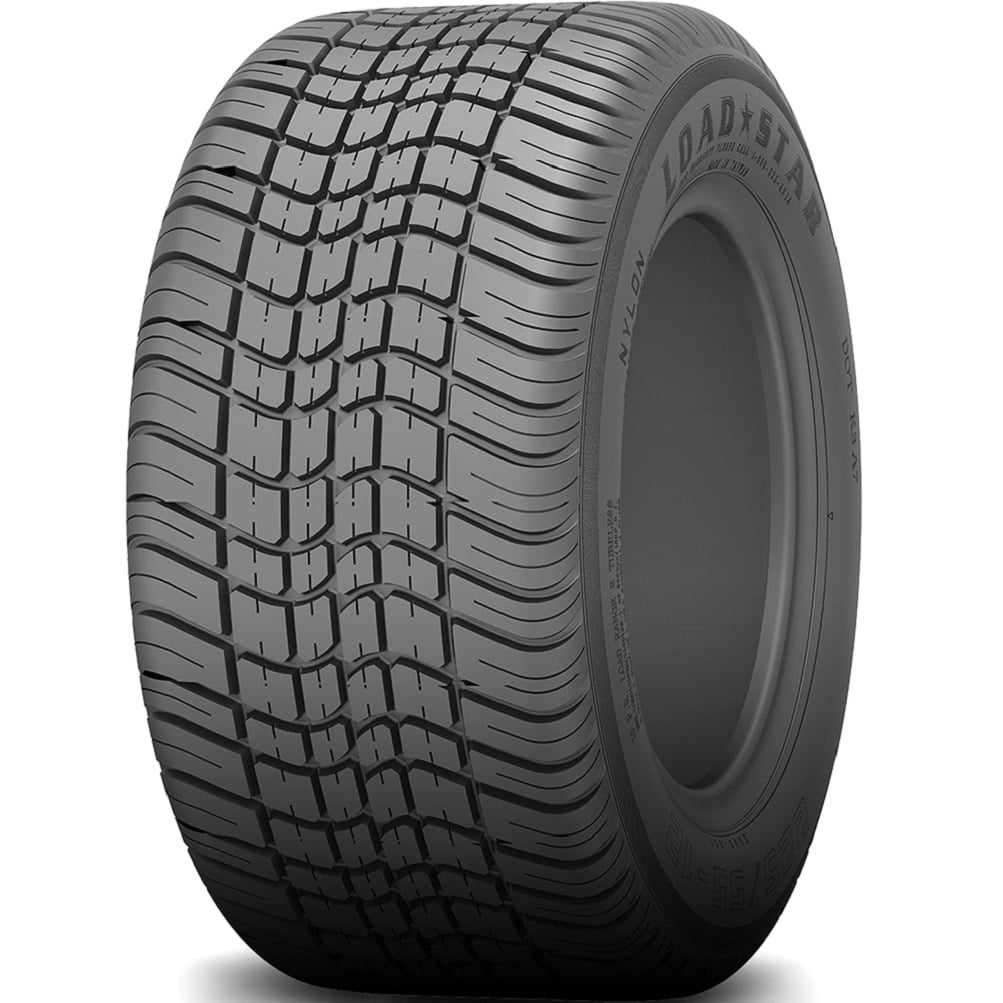 18.5x8.50-8 LRC Loadstar Bias Trailer Tire on 8" 5 Lug Galvanized Wheel 215/60-8 