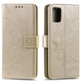 thumbnail image 1 of Allytech Galaxy A71 (4G) Case Cover, Premium PU Leather Folio Flip Kickstand Magnetic Clasp Wrist Strap Shockproof Anti-scratch TPU Back Cover Wallet Case for Samsung Galaxy A71 (4G), Gold, 1 of 7
