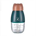 thumbnail image 1 of Máquina eléctrica para complementos alimenticios para bebés, de vidrio de 300 ml, para cocinar a mano, multifunción, color verde, 1 of 5