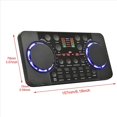 thumbnail image 2 of 2X Tarjeta de Sonido V300 Pro Interfaz de Audio Compatible con Bluetooth Mezclador DJ Efecto Digital Consola de Reducción de Ruido Grabación USB, 2 of 7