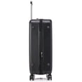 thumbnail image 4 of TUCCI ITALY Colpi 3-Piece Hardside Spinner Luggage Set 20/24/28", Unisex Adult, Lightweight - Black, 4 of 7