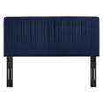 thumbnail image 4 of Milenna Channel Tufted Upholstered Fabric Twin Headboard, 4 of 4