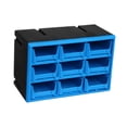 thumbnail image 1 of veasfak Armoire de Rangement à Tiroirs Organisateur de Salle de Bain Contenant pour Boulons Bijoux Vis 9 Cases, 1 of 9