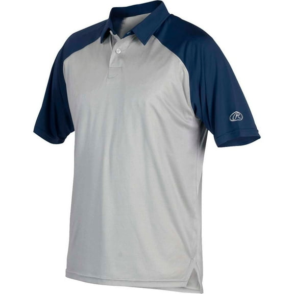 Rawlings Adult ColorSync Polo | Blue Grey/Navy | SML