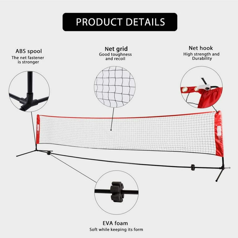 Portable tennis net kmart sale