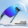 thumbnail image 7 of KastKing Tarkio Polarized Fishing Sunglasses, UV400 Wrap Design, 7 of 7