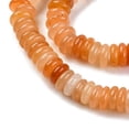 thumbnail image 4 of 2strands Natural Red Aventurine Beads Strands Rondelle 6.5~7x2~2.5mm Hole: 0.5mm about 159pcs/strand 15.04''(38.2cm), 4 of 5