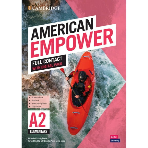 Cambridge English Empower American Empower Elementary/A2 Full Contact with Digital Pack, (Paperback)