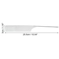 thumbnail image 3 of Unique Bargains Wide Tooth Hair Brush Tail Comb for Home Use Styling Comb Plastic White, 3 of 6