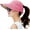 Coral Red, variant on Sun Hats for Women Wide Brim UV Protection Sun Hat Summer Beach Packable Visor