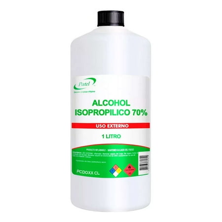 Alcohol Isopropílico 70% – Adhesivos Patel
