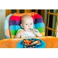 thumbnail image 2 of Silicone Plates For Babies, Infants, Toddlers And Children, 100% Bpa Free And Fda Approved, Strong Table Suction, Dishwasher And Microwave Safe, 2 of 5