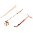 thumbnail image 2 of Candle Accessory Set, 3PCS Candle Cutter Snuffer Extinguisher Wick Dipper Gift Supplies Candle Snuffer And Wick Trimmer Candle Care Kit with Elegant Carving for Candle Lovers, 2 of 7