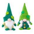thumbnail image 2 of Pack de 2 juegos de peluche de gnomo verde duende, mesa de vacaciones en casa Estilo1 Sunnimix felpa de gnomos de halloween, 2 of 4