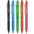 thumbnail image 6 of Pilot FriXion Clicker Erasable Gel Ink Pens, Fine Point, 0.7mm, Assorted Ink, 5 Count, 6 of 10